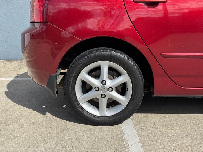 2005 Toyota Corolla Conquest ZZE122R Crimson