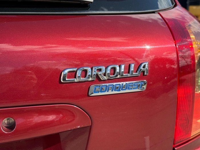 2005 Toyota Corolla Conquest ZZE122R Crimson