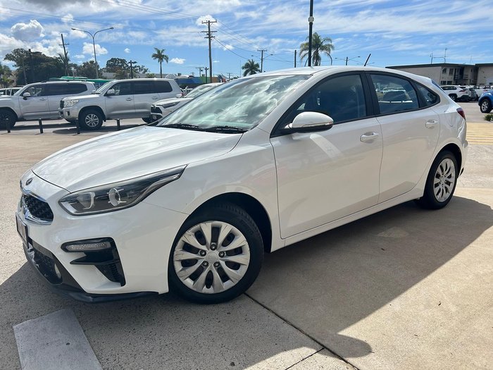2021 Kia Cerato S BD MY21 Clear White