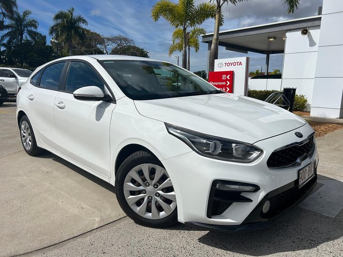 2021 Kia Cerato S BD MY21 Clear White