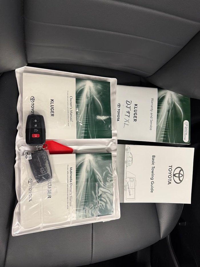 2023 Toyota Kluger GXL AXUH78R 4X4 On Demand Frosted White
