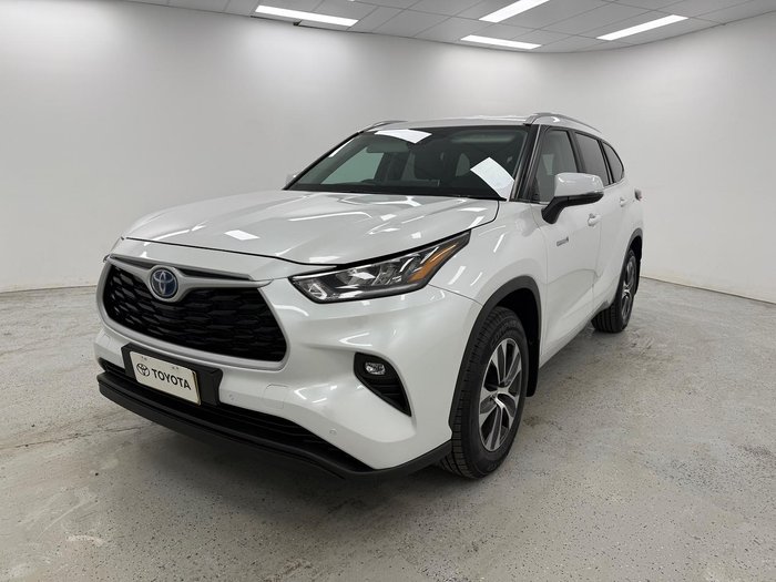 2023 Toyota Kluger GXL AXUH78R 4X4 On Demand Frosted White
