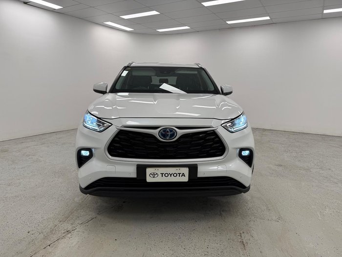 2023 Toyota Kluger GXL AXUH78R 4X4 On Demand Frosted White
