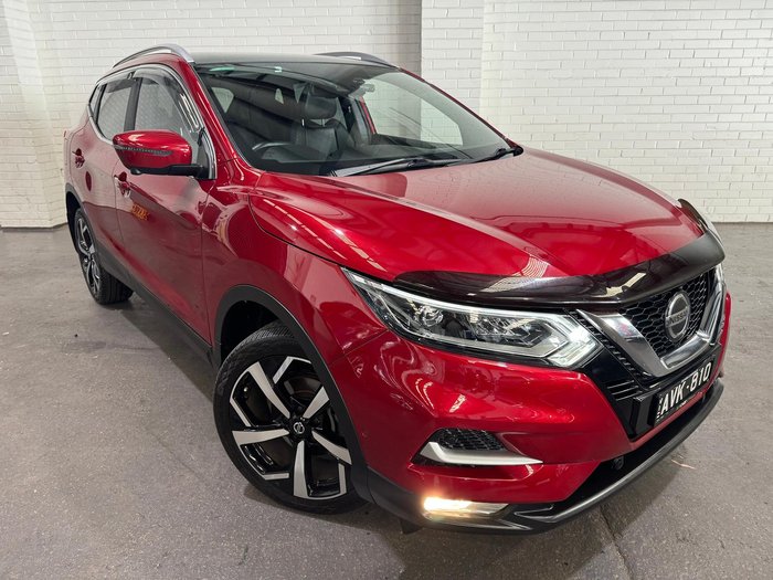 2018 Nissan QASHQAI Ti J11 Series 2 Magnetic Red