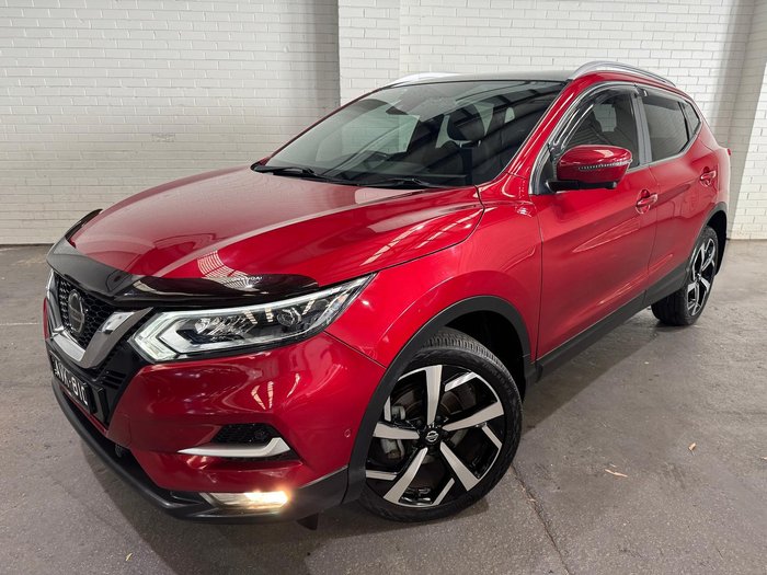 2018 Nissan QASHQAI Ti J11 Series 2 Magnetic Red