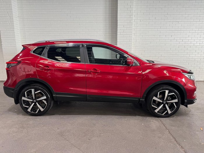 2018 Nissan QASHQAI Ti J11 Series 2 Magnetic Red