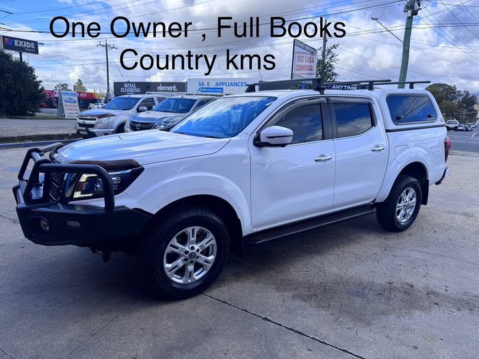 2021 Nissan Navara ST D23 MY21 4X4 Dual Range Solid White