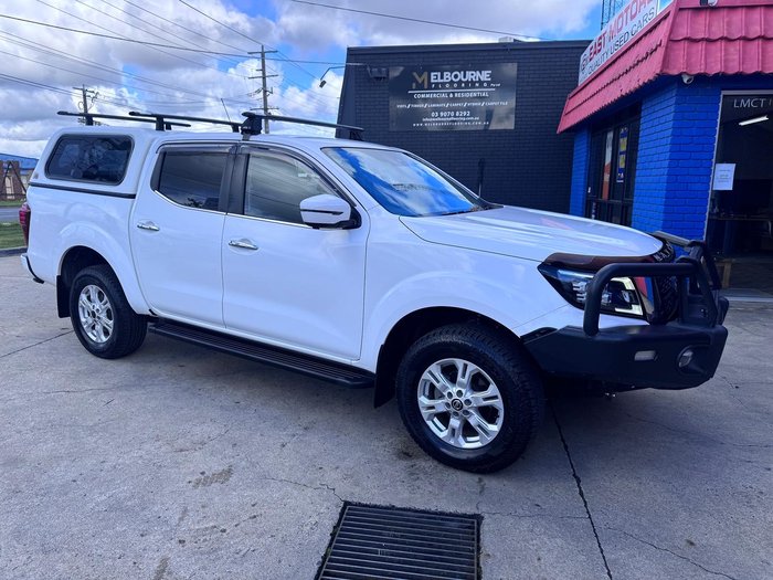 2021 Nissan Navara ST D23 MY21 4X4 Dual Range Solid White