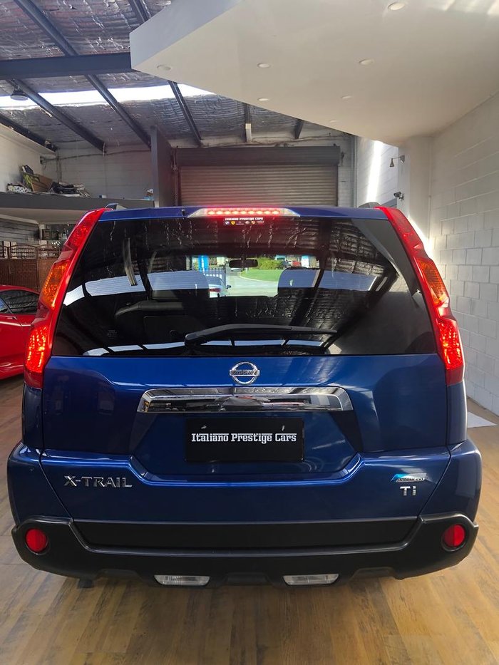 2010 Nissan X-TRAIL Ti T31 MY10 4X4 On Demand Electric Blue