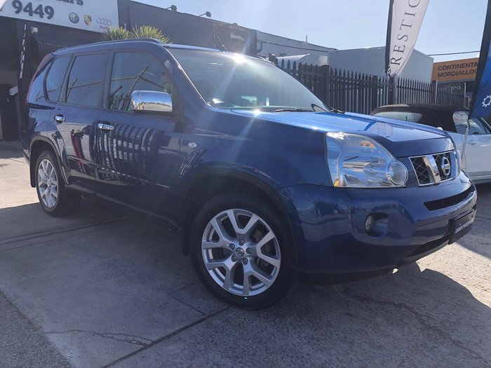 2010 Nissan X-TRAIL Ti T31 MY10 4X4 On Demand Electric Blue