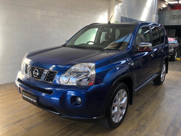 2010 Nissan X-TRAIL Ti T31 MY10 4X4 On Demand Electric Blue