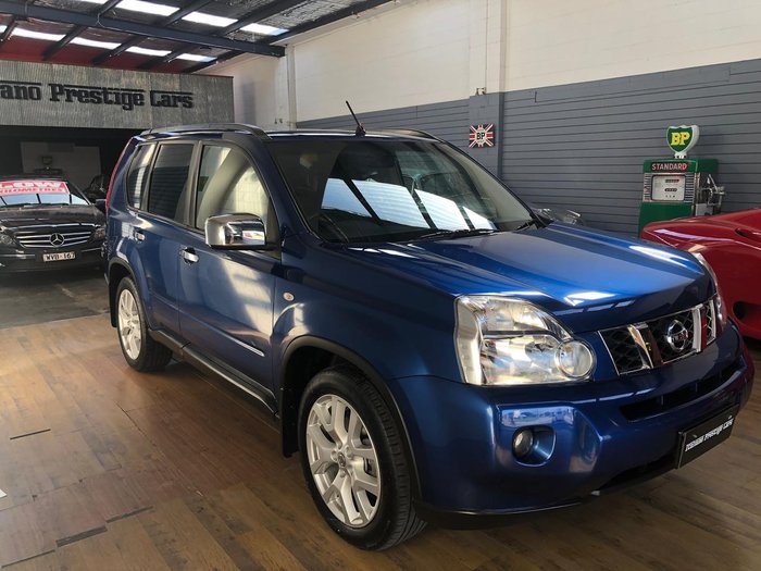 2010 Nissan X-TRAIL Ti T31 MY10 4X4 On Demand Electric Blue