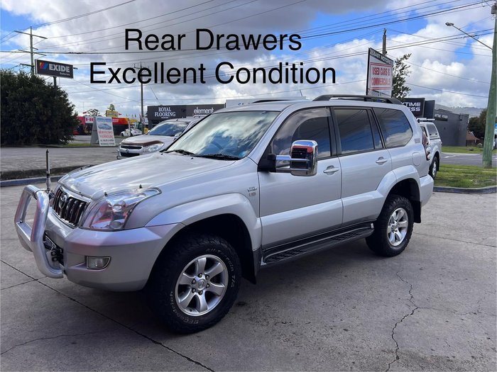 2008 Toyota Landcruiser Prado GXL KDJ120R 4X4 Constant Silver Ash