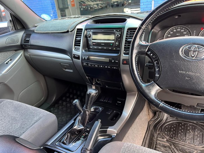 2008 Toyota Landcruiser Prado GXL KDJ120R 4X4 Constant Silver Ash