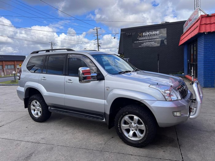 2008 Toyota Landcruiser Prado GXL KDJ120R 4X4 Constant Silver Ash