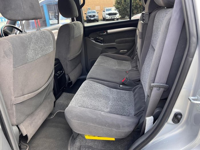 2008 Toyota Landcruiser Prado GXL KDJ120R 4X4 Constant Silver Ash