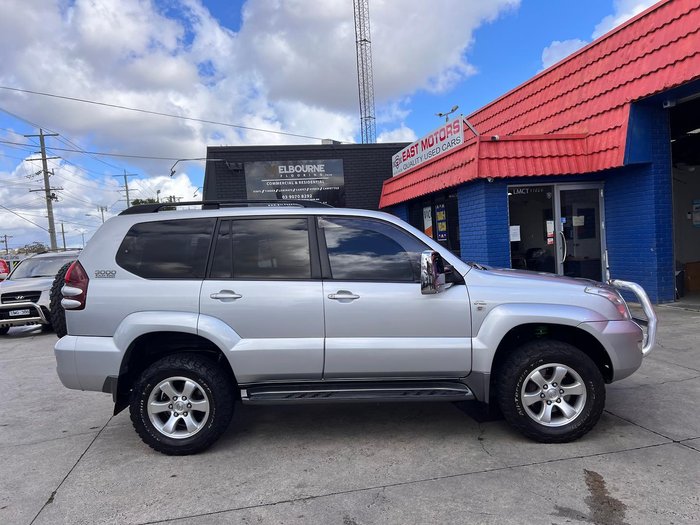 2008 Toyota Landcruiser Prado GXL KDJ120R 4X4 Constant Silver Ash