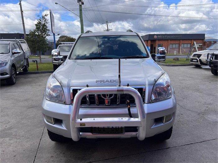 2008 Toyota Landcruiser Prado GXL KDJ120R 4X4 Constant Silver Ash