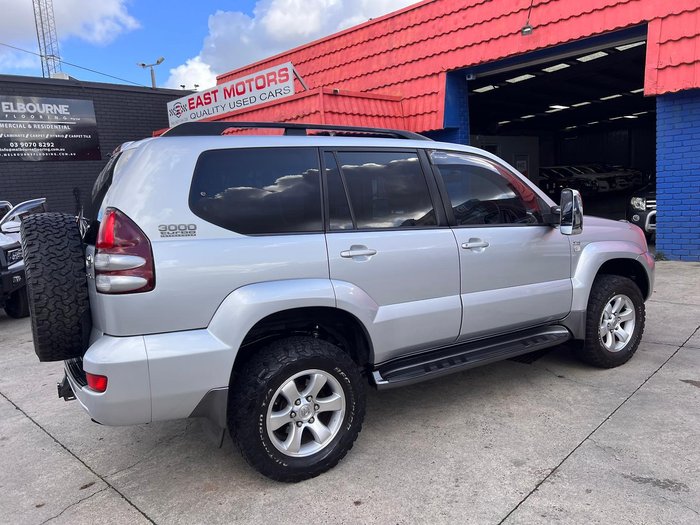2008 Toyota Landcruiser Prado GXL KDJ120R 4X4 Constant Silver Ash