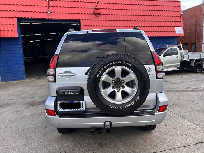 2008 Toyota Landcruiser Prado GXL KDJ120R 4X4 Constant Silver Ash