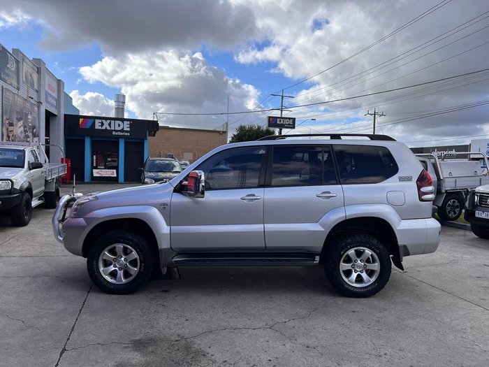 2008 Toyota Landcruiser Prado GXL KDJ120R 4X4 Constant Silver Ash