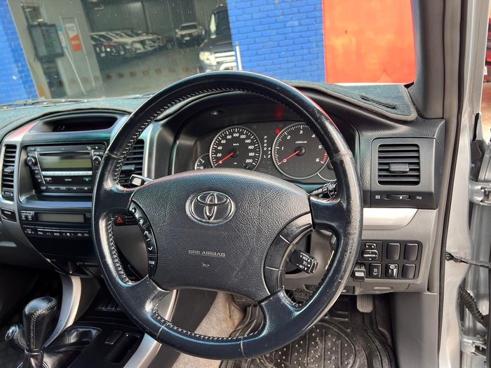 2008 Toyota Landcruiser Prado GXL KDJ120R 4X4 Constant Silver Ash