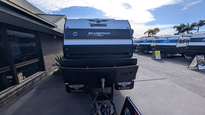 2025 JB Caravans 21'6 Scorpion Sting Air Rear Door Save $16,810 Was $168,100