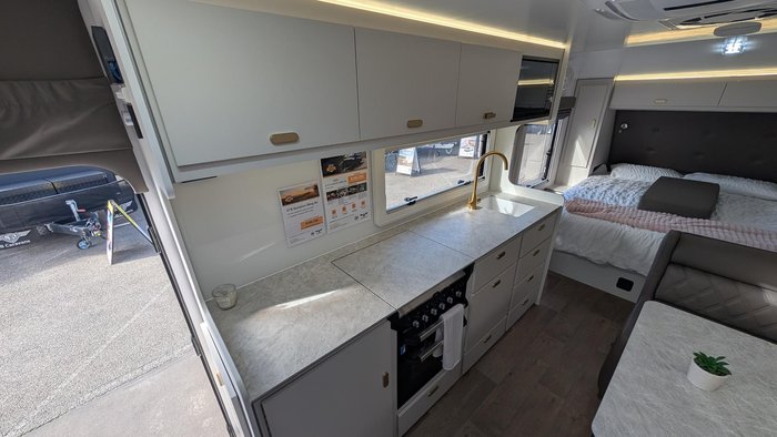 2025 JB Caravans 21'6 Scorpion Sting Air Rear Door