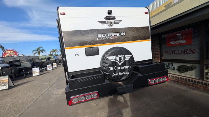 2025 JB Caravans 21'6 Scorpion Sting Air Rear Door