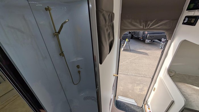 2025 JB Caravans 21'6 Scorpion Sting Air Rear Door