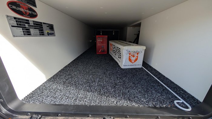 2025 JB Caravans 21'6 Scorpion Sting Air Rear Door