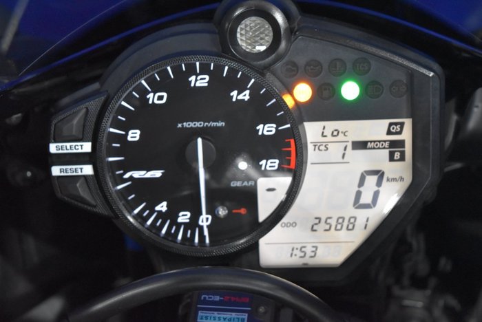 2017 Yamaha YZF-R6 Blue