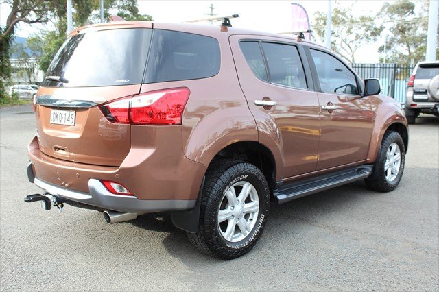 2017 Isuzu MU-X LS-U MY16.5 4X4 Dual Range Outback Bronze