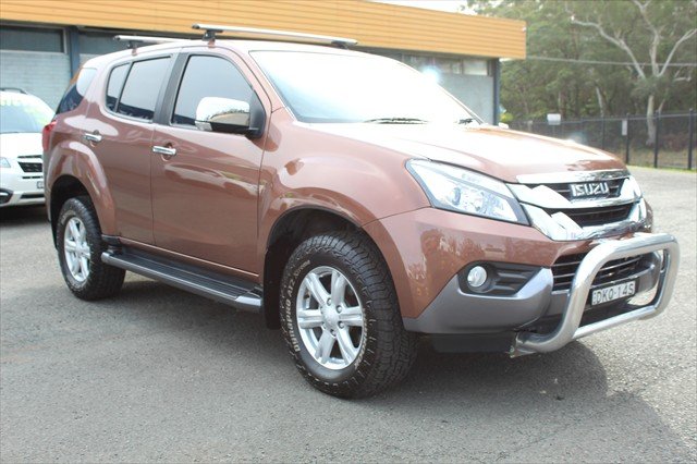 2017 Isuzu MU-X LS-U MY16.5 4X4 Dual Range Outback Bronze
