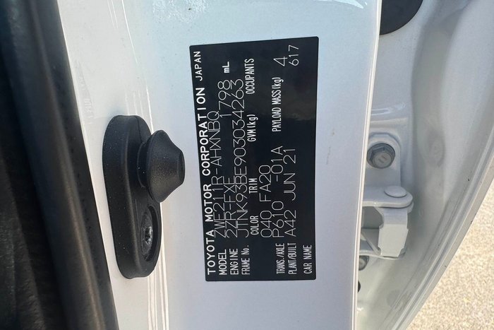 2021 Toyota Corolla Ascent Sport Hybrid