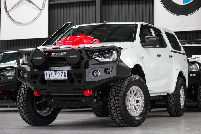 2023 Isuzu D-MAX SX MY23 4X4 Dual Range Mineral White