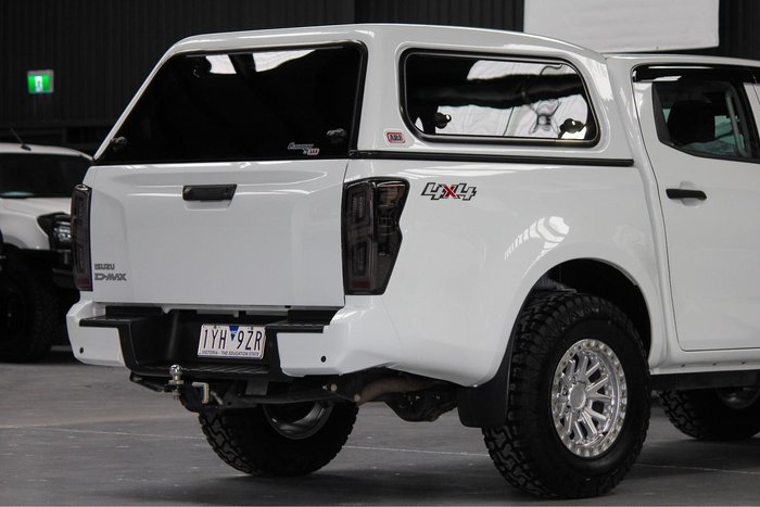 2023 Isuzu D-MAX SX MY23 4X4 Dual Range Mineral White