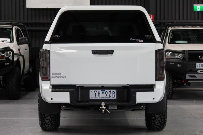 2023 Isuzu D-MAX SX MY23 4X4 Dual Range Mineral White
