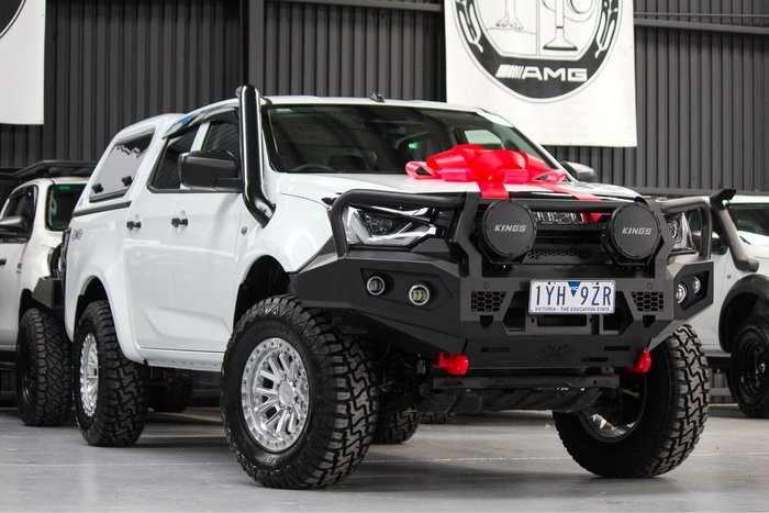 2023 Isuzu D-MAX SX MY23 4X4 Dual Range Mineral White