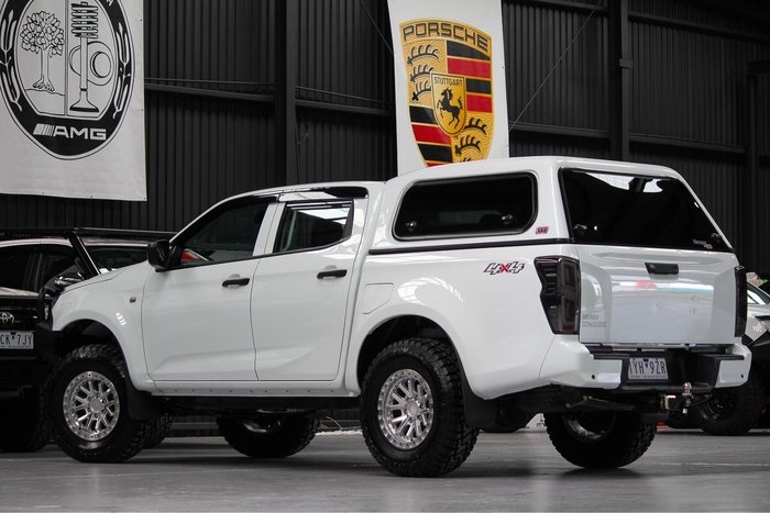 2023 Isuzu D-MAX SX MY23 4X4 Dual Range Mineral White
