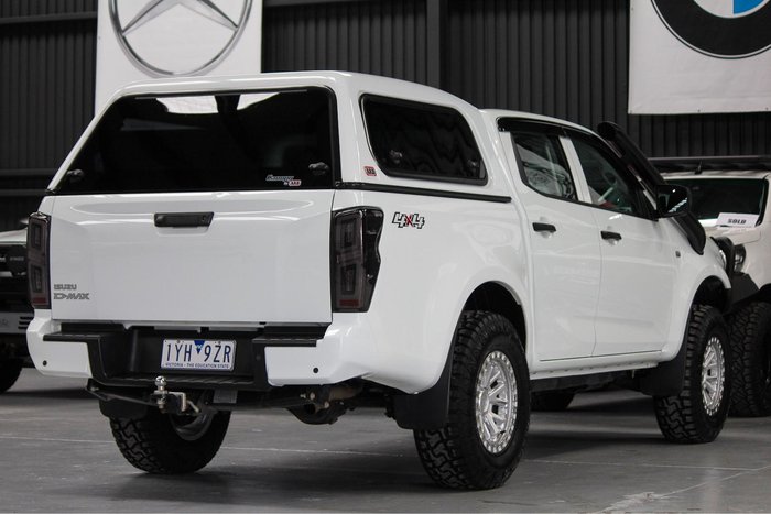 2023 Isuzu D-MAX SX MY23 4X4 Dual Range Mineral White