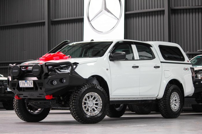 2023 Isuzu D-MAX SX MY23 4X4 Dual Range Mineral White