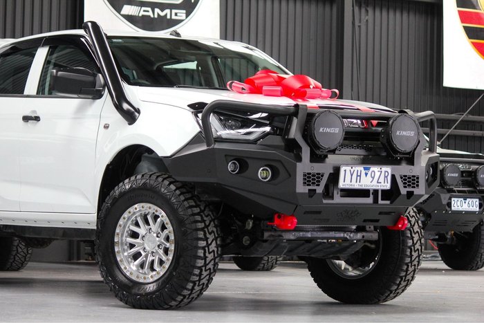 2023 Isuzu D-MAX SX MY23 4X4 Dual Range Mineral White