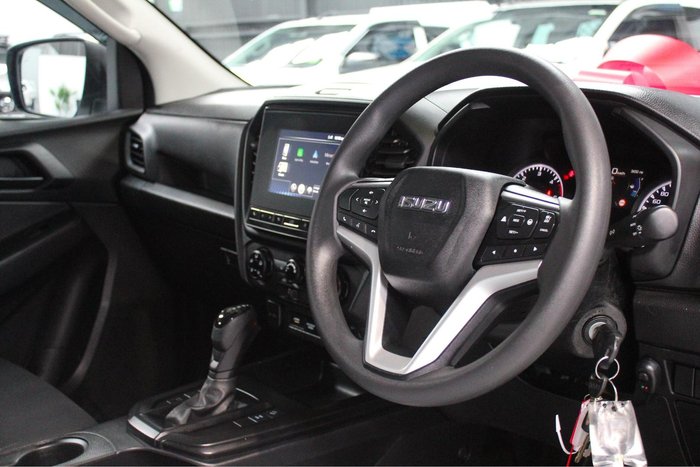 2023 Isuzu D-MAX SX MY23 4X4 Dual Range Mineral White