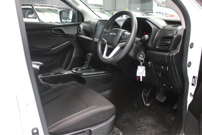 2023 Isuzu D-MAX SX MY23 4X4 Dual Range Mineral White