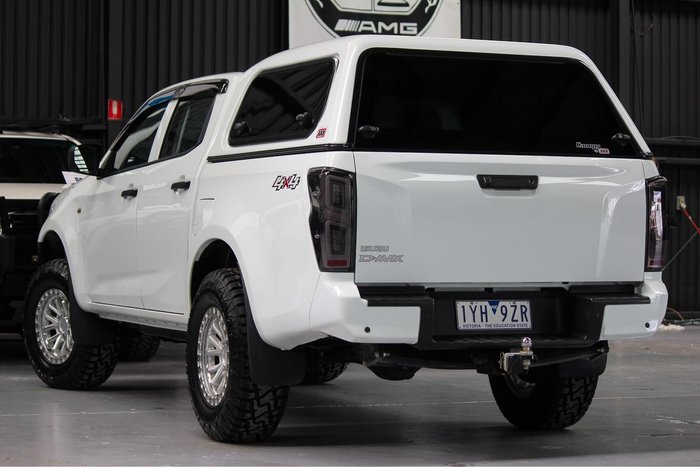 2023 Isuzu D-MAX SX MY23 4X4 Dual Range Mineral White