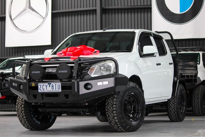 2017 Isuzu D-MAX SX High Ride MY17 4x2 Splash White