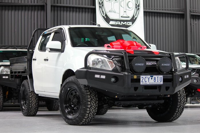 2017 Isuzu D-MAX SX High Ride MY17 4x2 Splash White