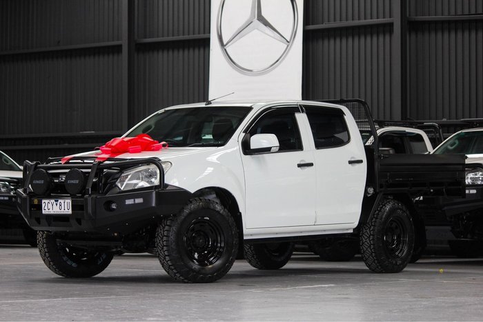 2017 Isuzu D-MAX SX High Ride MY17 4x2 Splash White