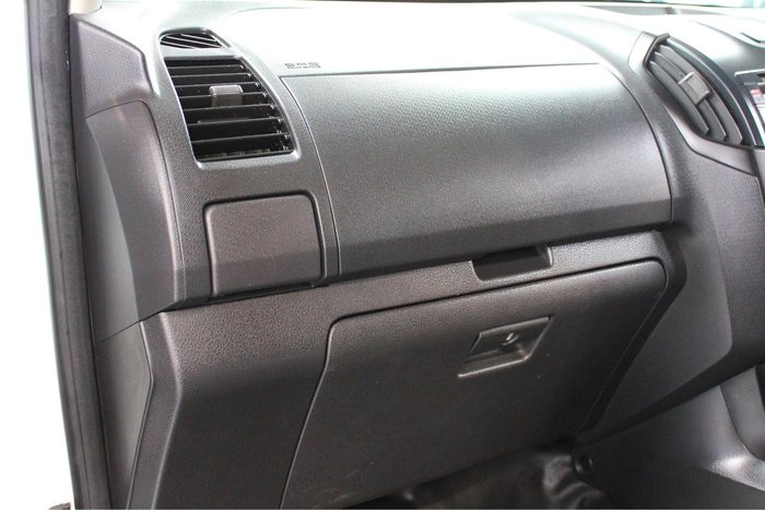 2017 Isuzu D-MAX SX High Ride MY17 4x2 Splash White